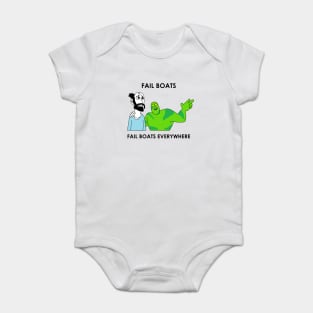 Fail Boats Baby Bodysuit